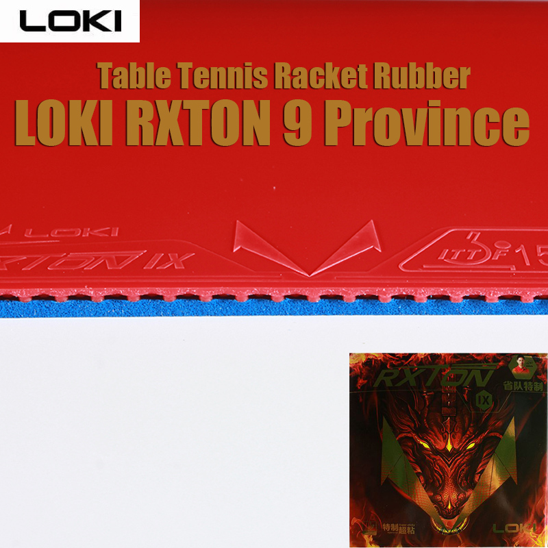 LOKI RXTON 9 Table Tennis Rubb - Table Tennis Loki review and price