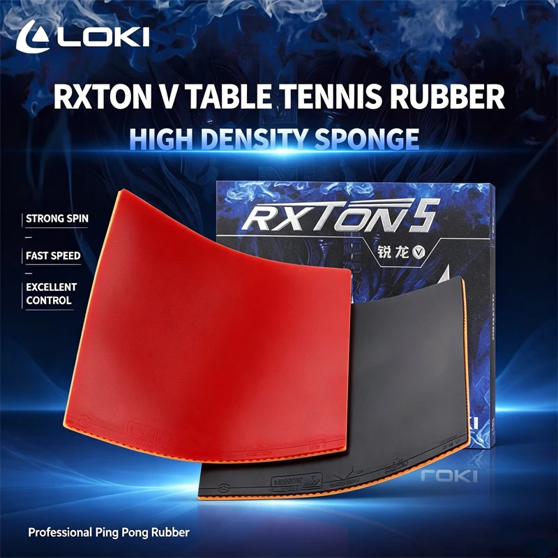 LOKI RXTON 5 Table Tennis Rubb - Table Tennis Loki review and price