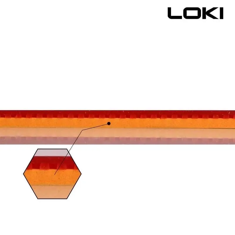 LOKI RXTON 5 Table Tennis Rubb - Table Tennis Loki review and price
