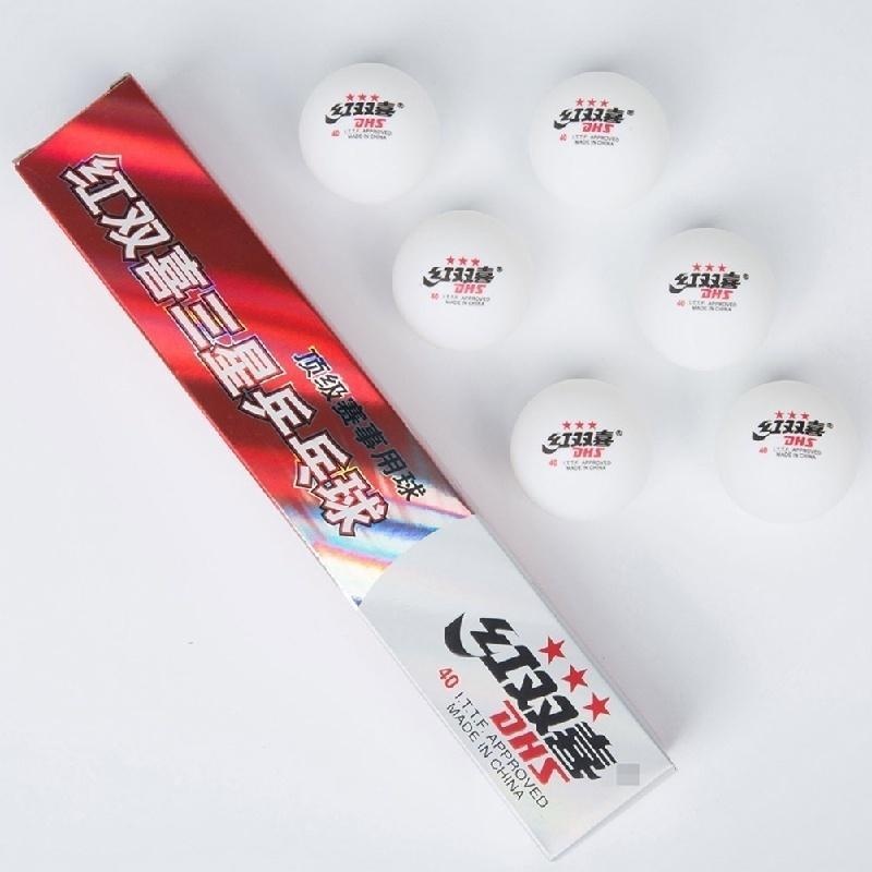 6 Pcs New 3-Star Ping Pong Bal - Table Tennis Olympics review and price
